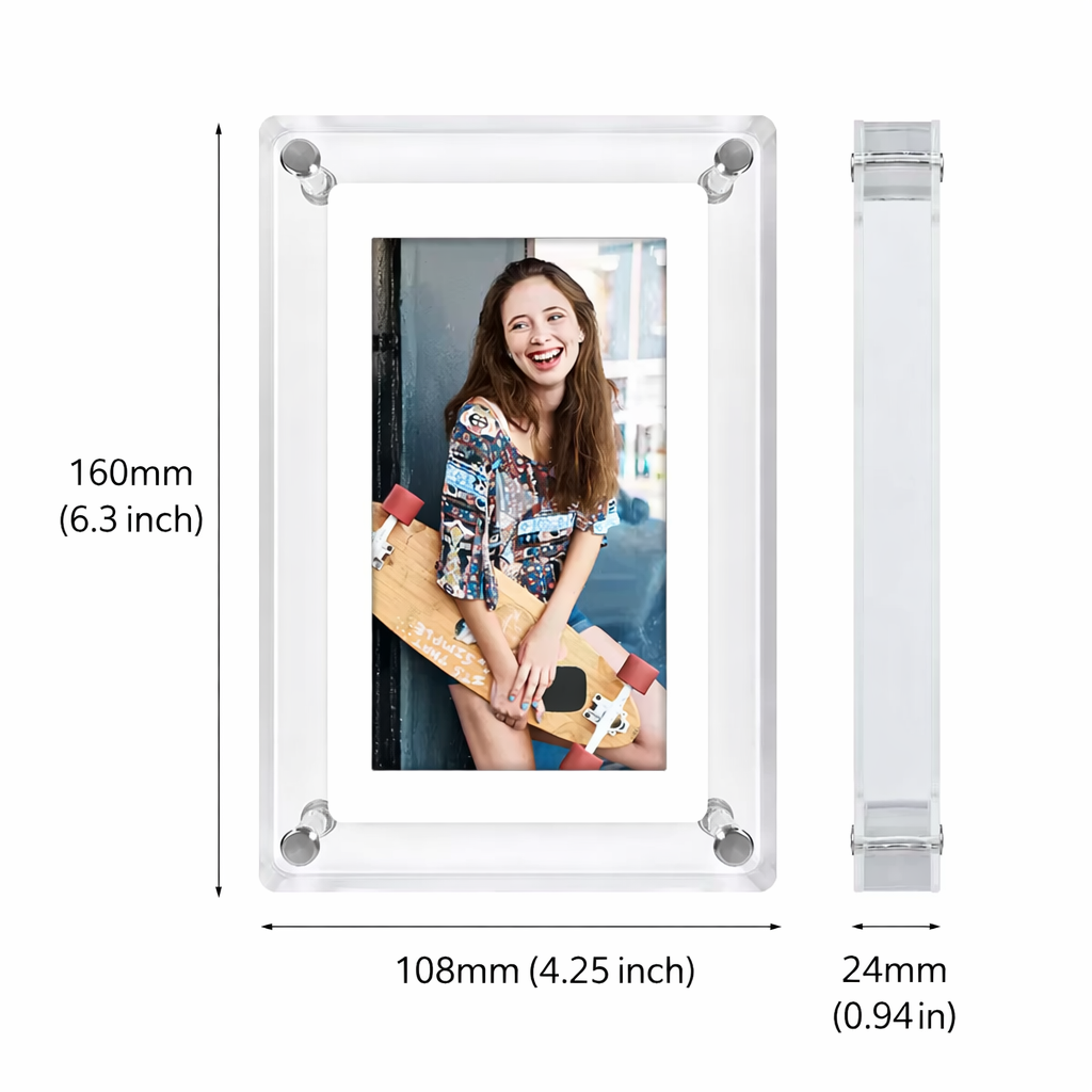 Cadre vidéo personnalisé – Le cadeau qui fait revivre vos souvenirs ❤️