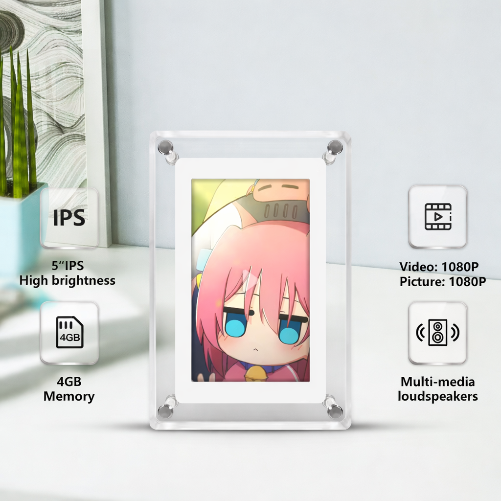 Cadre vidéo personnalisé – Le cadeau qui fait revivre vos souvenirs ❤️