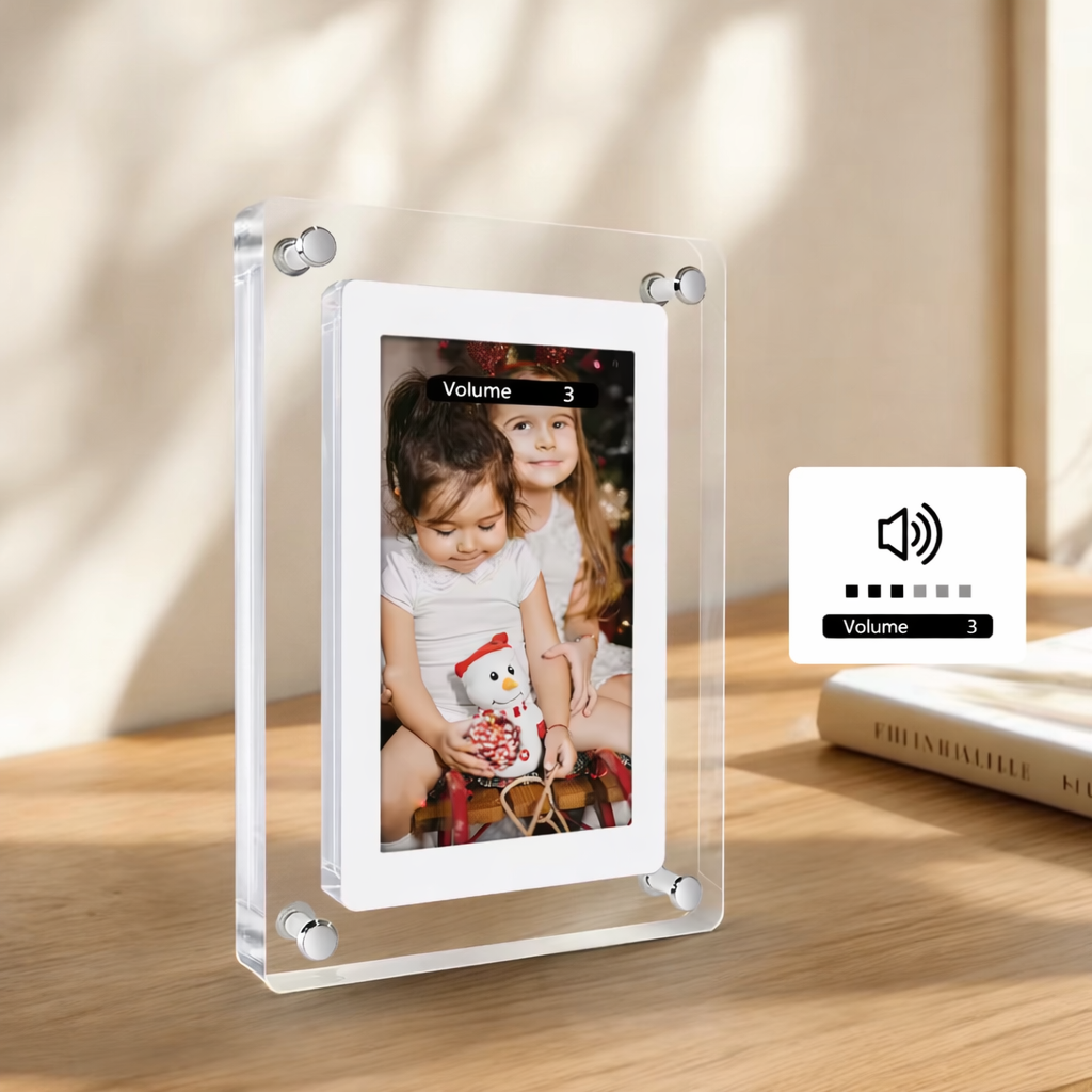 Cadre vidéo personnalisé – Le cadeau qui fait revivre vos souvenirs ❤️